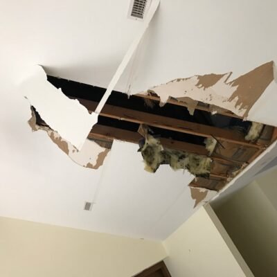 Emergency Roof Repair Patching after Storm Damage